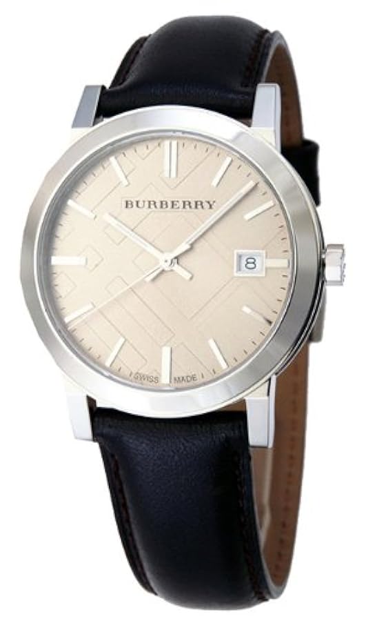 BURBERRY BU9011 腕時計 ノバチェック クオーツ 箱付 稼働品 BURBERRY バーバリー BU9011 腕時計 クォーツ デイト メンズ
